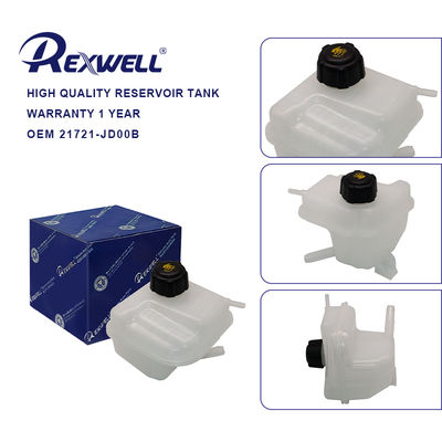 21721-JD00B Car Radiator Coolant Overflow Reservoir Expansion Tank for Nissan Qashqai J10 2007-2014