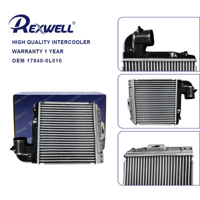 17940-0L010 High Quality Car Aluminum Radiator Engine Turbo Inter Cooler Intercooler Assy For Toyota Hilux VIGO 1KD 2KD 2006-