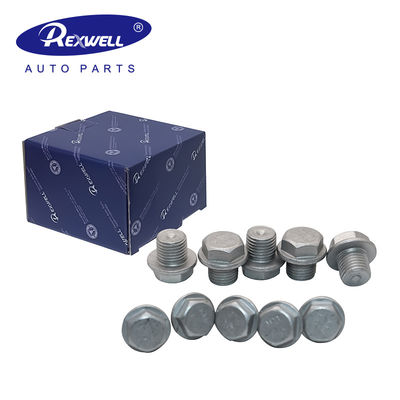 เครื่องยนต์น้ํามัน Pan Bump Steel Drain Plug Bolt With Gasket M14 x 1.5 21512-23001 สําหรับ Hyundai ix35 Kia PRO G4FA 2011-2017