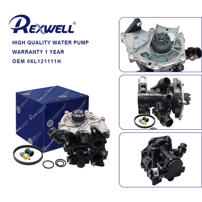 เครื่องยนต์ ปั๊มน้ำไฟฟ้าพร้อมชุดเรือนเทอร์โมสตัท สำหรับ VW Golf Audi TT 06L121111H 06L121111B 06L121111E 06L121111F 06L121113A