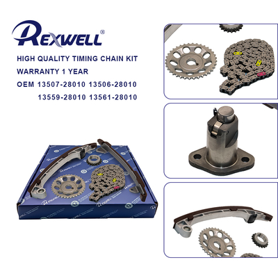 13507-28010 13506-28010 13559-28010 13561-28010 ชุดโซ่เวลาเครื่องยนต์สําหรับ Toyota Avensis 2AZ 1AZ
