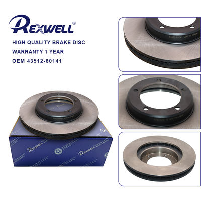 43512-60141 Auto Brake System Front Brake Disc Rotor For Toyota Land Cruiser HZJ79 FZJ79 VDJ79