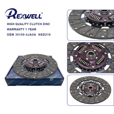 30100-4JA0A REXWELL แผ่นคลัชประสิทธิภาพสูงสำหรับ Nissan Navara NP300 D40T